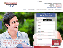Tablet Screenshot of ccbstcollege.com